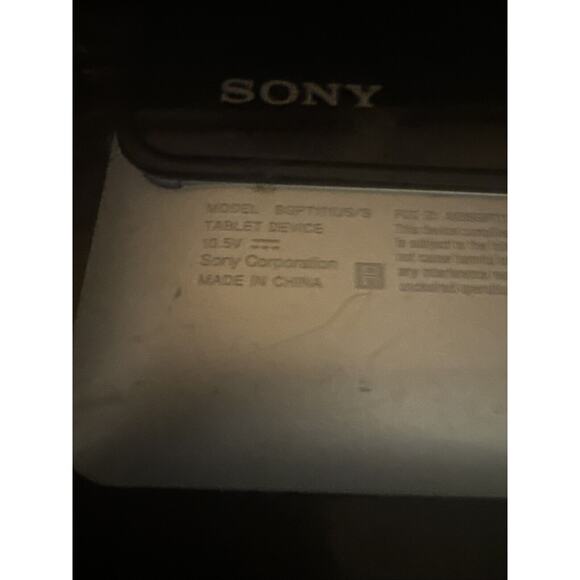 Lot Of 2 SONY XPERIA S Tablet Android 10.1 inch Black Locked Tested Both Work - Picture 7 of 13